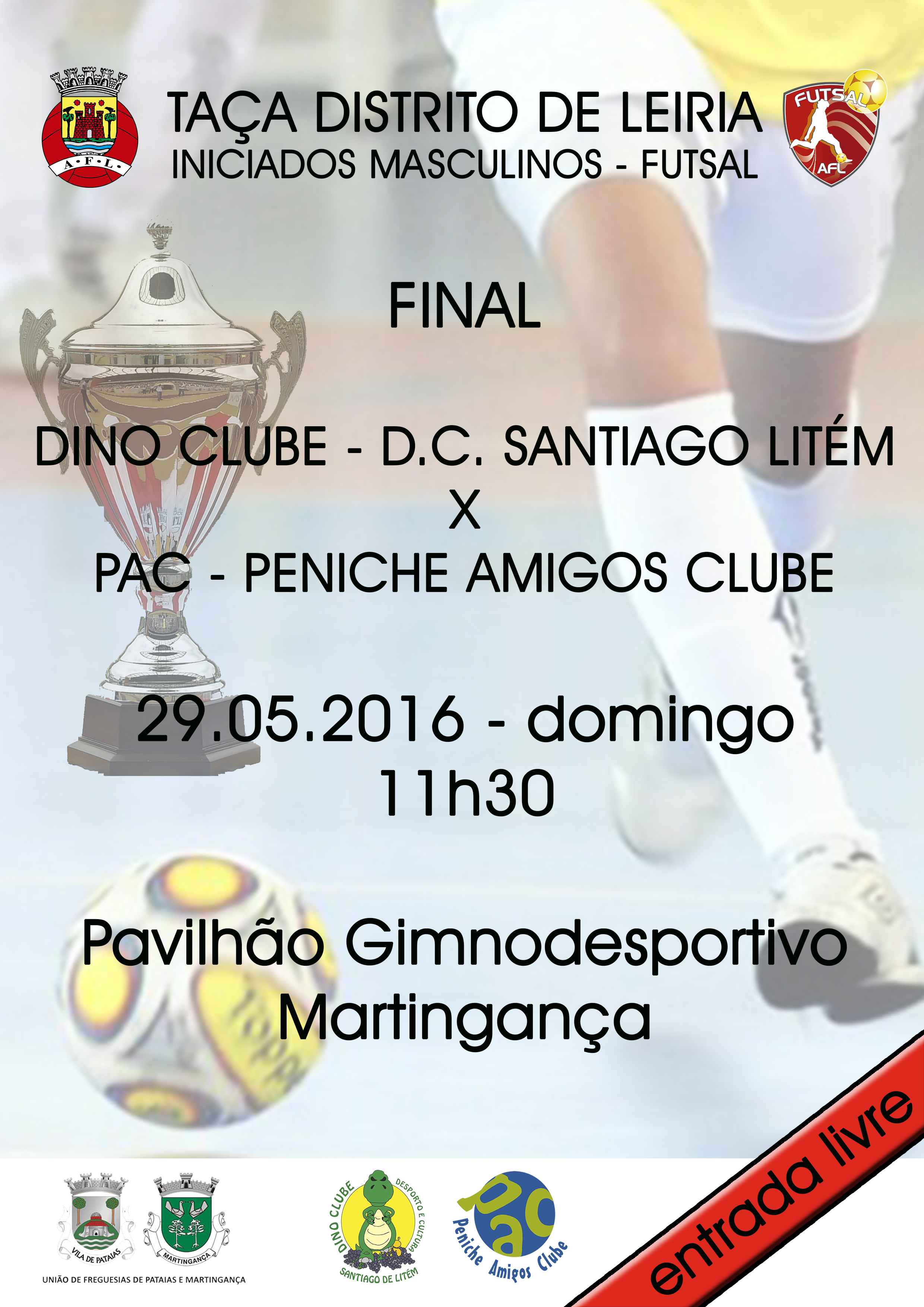 Final da Taça Distrito de Leiria de Iniciados – Futsal 