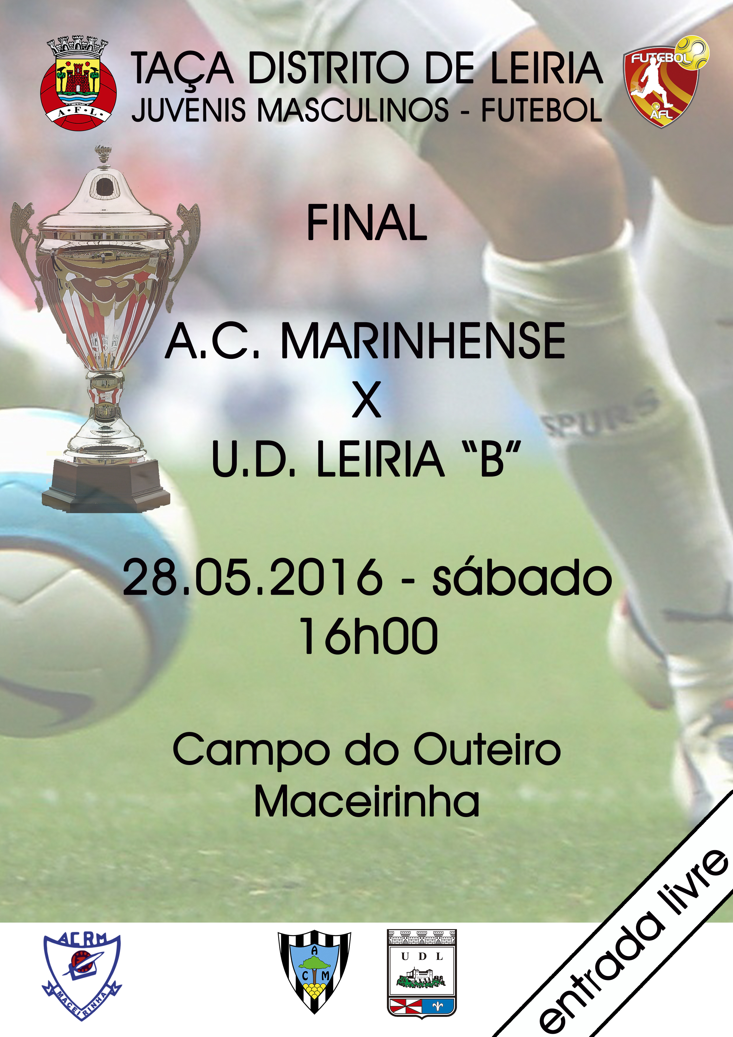 Final da Taça Distrito de Leiria - Juvenis Masculinos - Futebol